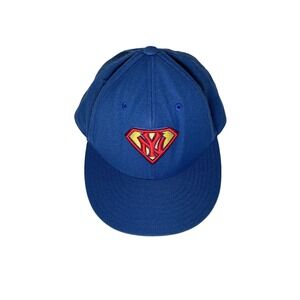 Blue NY Yankees Superman Shield Mashup Baseball Cap Embroidered Hat Mens